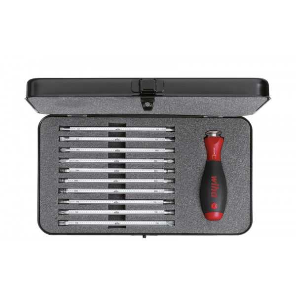 Wiha Sada šroubováků s výměnnými dříky SYSTEM 6 Smíšená 12díl. vč. boxu (00623)