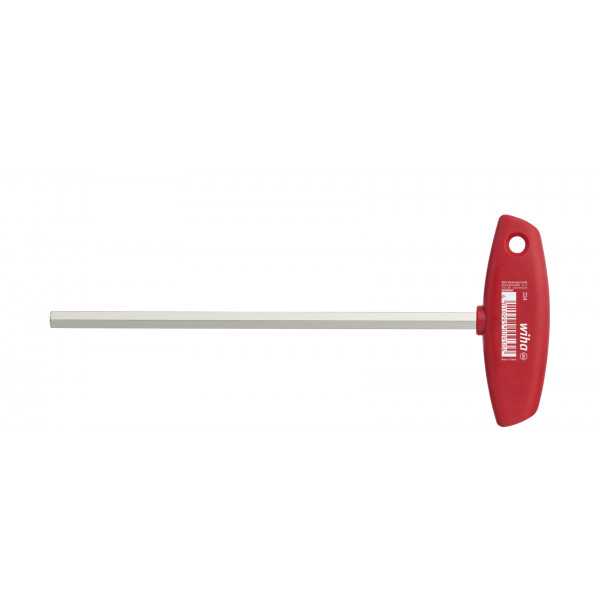Wiha Zástrčný klíč s rukojetí tvaru T Šestihran, leskle niklovaný 12.0 mm x 238 mm (00937)