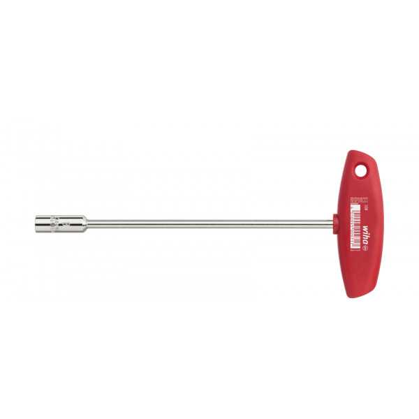 Wiha Nástrčný klíč s rukojetí tvaru T Šestihran, leskle niklovaný 11.0 mm x 262 mm (00983)