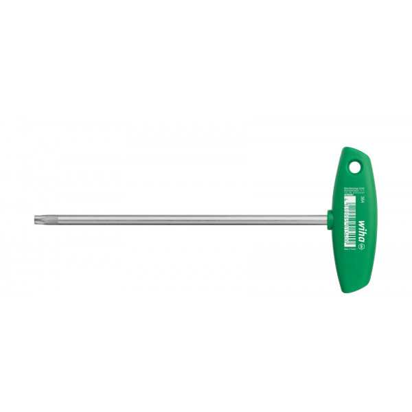 Wiha Zástrčný klíč s rukojetí tvaru T TORX®, matně chromovaný T40 x 232 mm (01341)