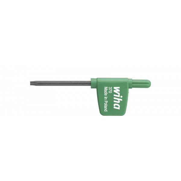 Wiha Zástrčný klíč s praporkovou rukojetí TORX® úprava chemickým černěním T20 x 80 mm (03731)