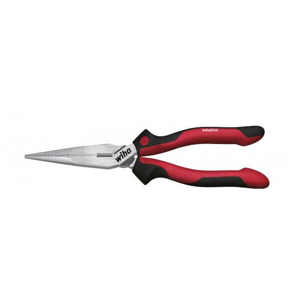 Wiha Kleště s plochými zahnutými čelistmi Industrial se stříhacím břitem přímého tvaru 160 mm, 6 1/2" (32322)