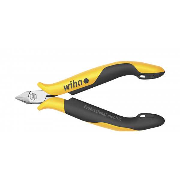 Wiha Kleště štípací stranové Professional ESD úzká, špičatá hlava bez břitu 115 mm, 4 1/2" (33521)
