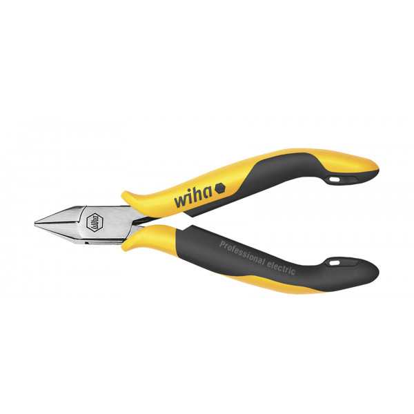 Wiha Kleště štípací stranové Professional ESD široká, špičatá hlava s břitem 115 mm, 4 1/2" (26816)