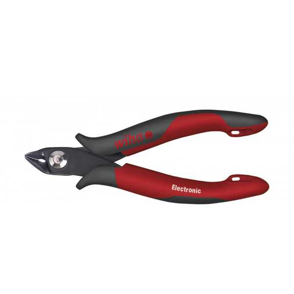 Wiha Šikmé, čelní, štípací kleště Electronic široká, špičatá hlava bez břitu 130 mm, 5 1/8" (26833)