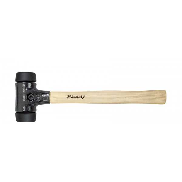 Wiha Palička Safety, středně měkká/středně měkká s rukojetí z hikorového dřeva, kulatý pracovní konec 40, 325 mm (26431)