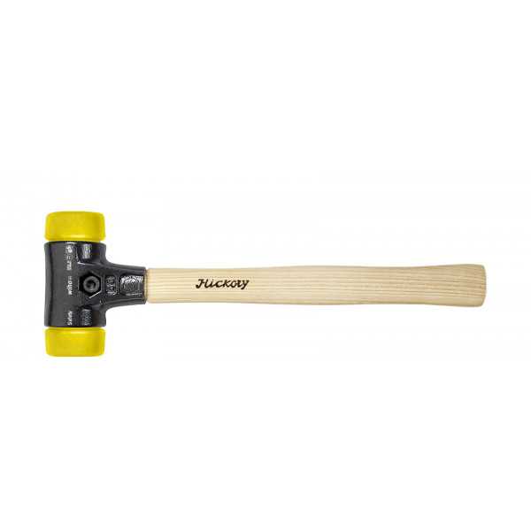 Wiha Palička Safety, středně tvrdá/středně tvrdá s rukojetí z hikorového dřeva, kulatý pracovní konec 40, 325 mm (26641)
