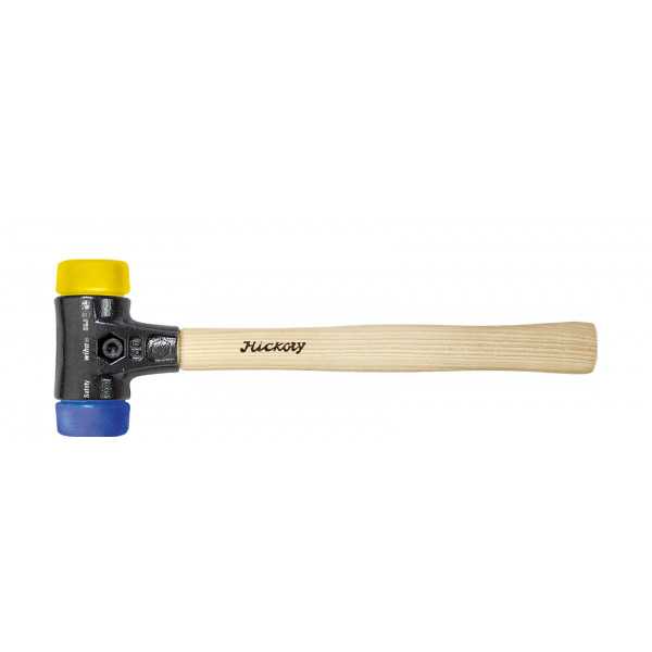 Wiha Palička Safety, měkká/středně tvrdá s rukojetí z hikorového dřeva, kulatý pracovní konec 40, 325 mm (26654)