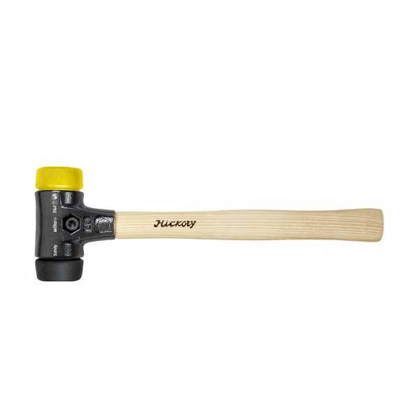 Wiha Palička Safety, středně měkká/středně tvrdá s rukojetí z hikorového dřeva, kulatý pracovní konec 40, 325 mm (26435)