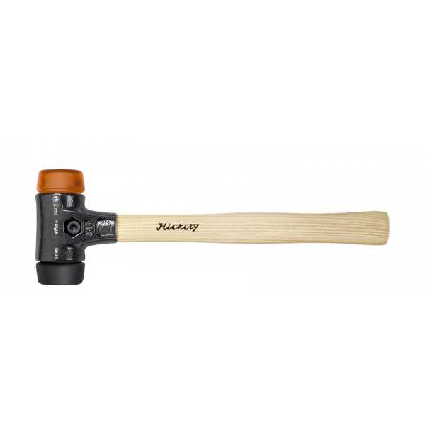 Wiha Palička Safety, středně měkká/tvrdá s rukojetí z hikorového dřeva, kulatý pracovní konec 40, 325 mm (26612)
