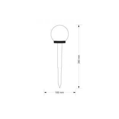 Svietidlo solárne GUĽA GLS234P