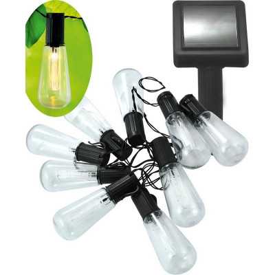 Svietidlo solárne GIRLANDA EDISON