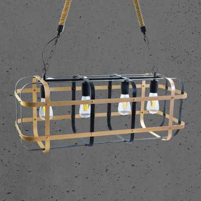 Svietidlo KLATKA-4 E27 CN-ZT