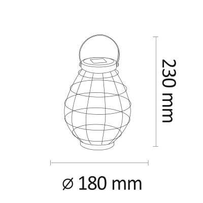 Svietidlo solárne LAMPÁŠ KOGE HN