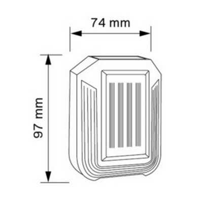 Svietidlo solárne LUCE-CN 6000K IP44