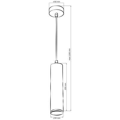 Svietidlo TURIN-Z GU10 IP44 CN