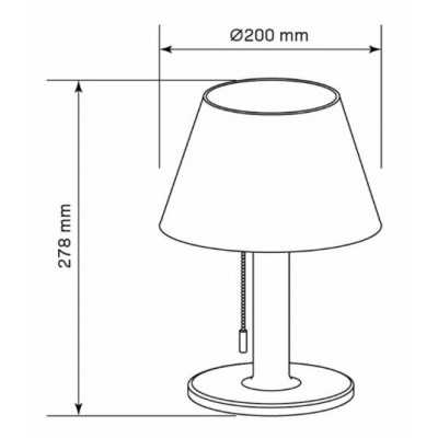 Lampa solárna VIOLA LED 4000K