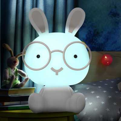 Lampa detská ZAJAC LED 2,5W RGB+W