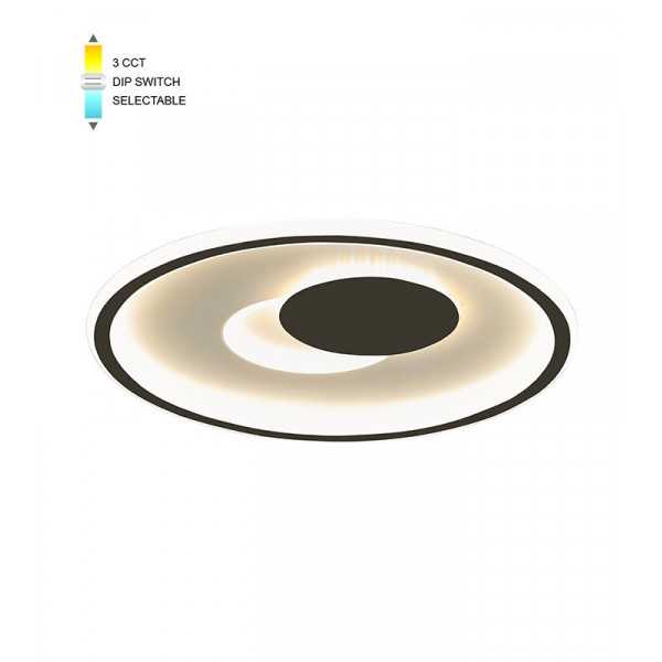 Svietidlo DISC-3 D40 LED 52W CCT-DIP WHT+BLC