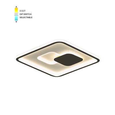 Svietidlo DISC-4 40x40 LED60W CCT-DIP WHT+BLC Svietidlo DISC-4 40x40 LED60W CCT-DIP WHT+BLC