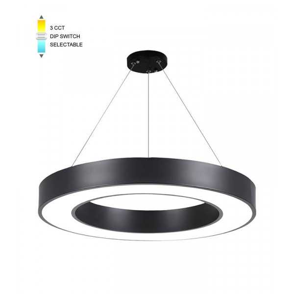 Svietidlo FINESSE D-45 D50 LED 45W CCT-DIP BLC