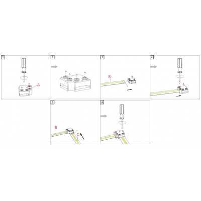 Spojka rohová KM-10A-2P L