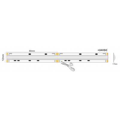 Led pás 15W-M RGB IP20 24V COB