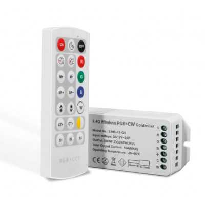 Controller KM-RGB+WW+CW-10 12V-192W, 24V-240W