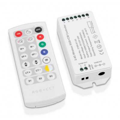 Controller KM-RGB+WW+CW-10 12V-192W, 24V-240W