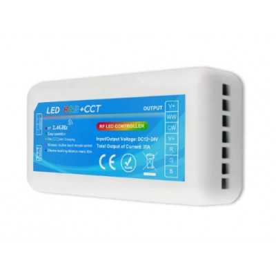 Controller prijímač KM-RGB+WW+CW-8Z-30 12V-240W, 24V-480W