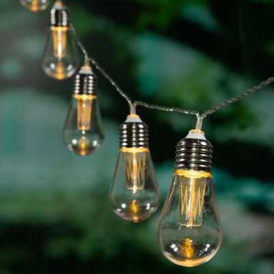 Svietidlo solárne GIRLANDA HELIC 20LED 5,69M