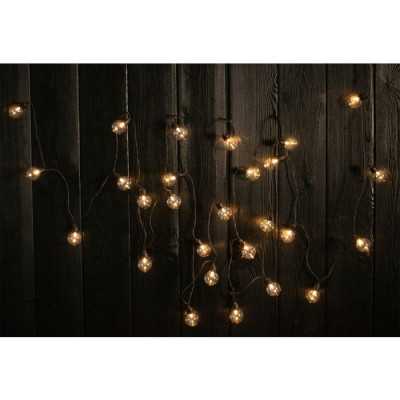 Svietidlo solárne GIRLANDA GLADI 20LED 7,5M