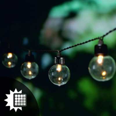 Svietidlo solárne GIRLANDA GLADI 20LED 7,5M