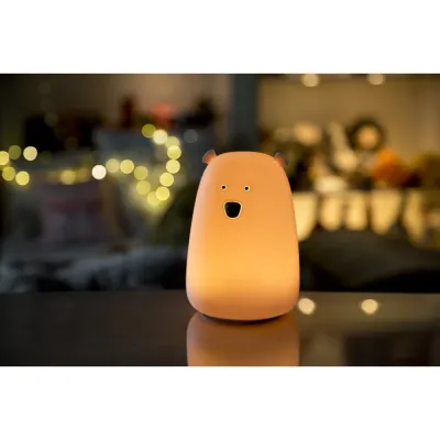Detská dotyková lampa Veľký medvedík Biely Detská dotyková lampa Veľký medvedík Biely