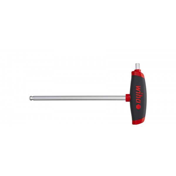 Wiha Zástrčný klíč s rukojetí tvaru T ComfortGrip Šestihranná kulová hlava s boční pracovní částí 10.0 mm (45459)