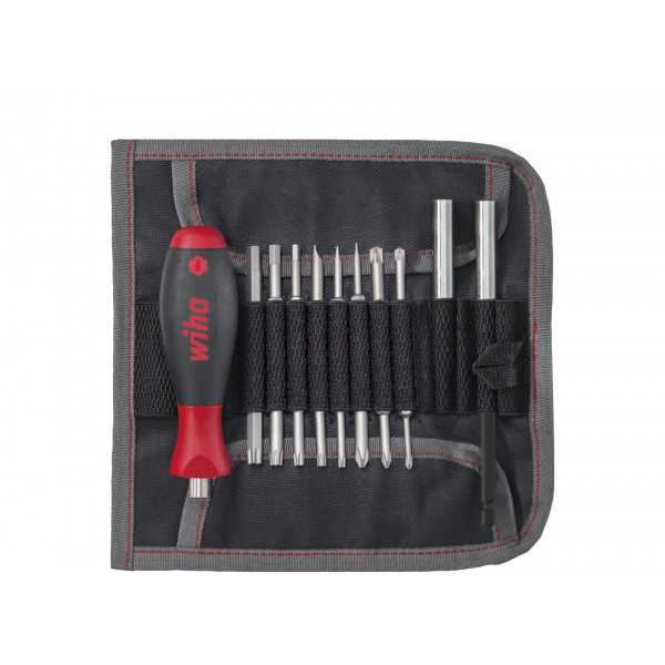 Wiha Sada nástavcov na montáž 20diel. vr. zvinovacie tašky (44576)