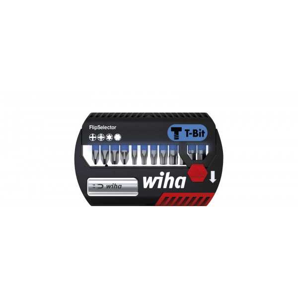 Wiha Sada bitov FlipSelector bit T 25 mm zmiešaná, 13diel. 1/4" C6,3 (41826)