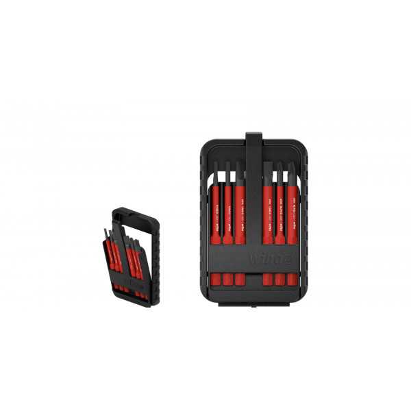 Wiha Sada nástavcov slimBit electric TORX®, TORX PLUS® 12diel. s pútkom na opasok (43161)